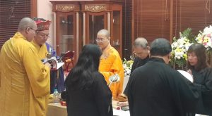 Doa dan Kenangan untuk Almarhum Bapak Murdaya Widyawimarta Po, OBE dipimpin Suhu Jimmu Goh